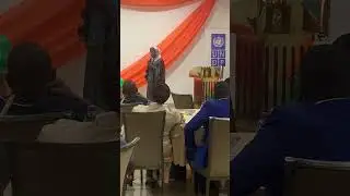 Apusiga the poet performance on International Day of Disaster ✅