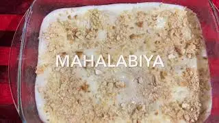 Muhallabia ( muhalabia ) Arabic dessert