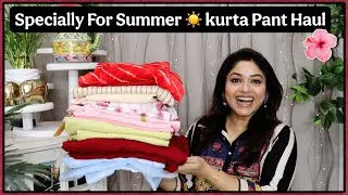 Must have Amazon kurta pant haul @AmazonInOfficial #haul #kurtaset shop with Vaishali Mitra 