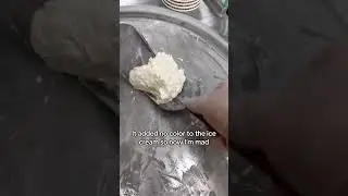 Making rolled ice cream out of the new prime
