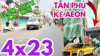 Bán nhà hẻm xe hơi Bình Long Tân Phú 93m² gần Aeon | 15m ra mặt tiền đường tiện xây mới làm CHDV