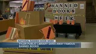 Tyler Public Library giving away free copies of banned books for National Banned Books Week