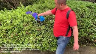 mini battery tea harvester