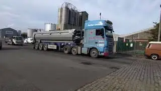 Truck Spotting Silloth Grumpy Trucker Breaking Phone Laws 