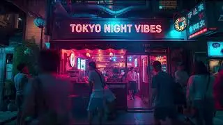 Tokyo Night Vibes 🌃 Neo-Pop & Urban Background Mix