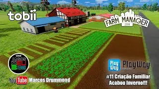 ''S&eacute;rie Jogos que eu Tenho'' Farm Manager 2018 #11 Cria&ccedil;&atilde;o Familiar - Jogando do meu jeito!