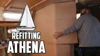 Sail Life - Bulkhead beautification - DIY sailboat repair