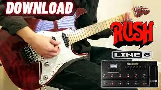 Line 6 POD HD500x - RUSH Guitar Tone Patches (DOWNLOAD)