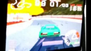 Ridge Racer 13th Racing duel (Time Trial) - RT Xevious Green
