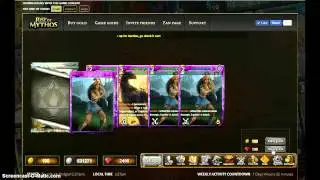 Rise Of Mythos open 19 mythos packs