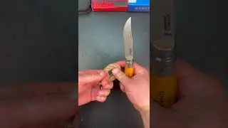 How sharp is the Opinel No. 9? #rope #edc #foldingknife #blade #edcknife