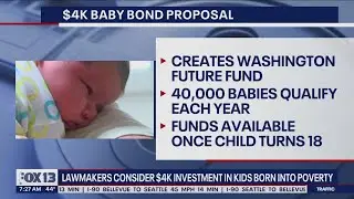 Lawmakers consider $4K investment in kids born into poverty | FOX 13 Seattle