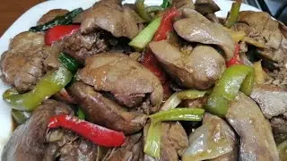Easiest Chicken Liver Stir Fry