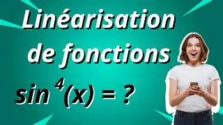 Linéarisation des fonctions sin^4(x) et sin^5(x) : partie 2