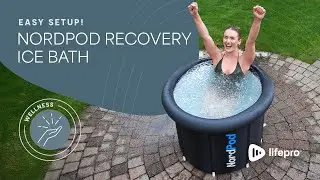 Set up your NordPod Recovery Ice Bath by Lifepro 🟠