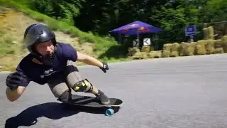 Downhill Longboarding Madness w/ No Hands Allowed!