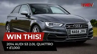 WIN 2014 AUDI S3 2.0L QUATTRO + &pound;1,000 CASH
