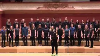 Chor Gymnasium B&auml;umlihof: Music with her Silver Sound, EJCF Basel 2016