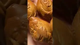 Olive pit carving-all aspects of life 橄榄核雕-人生百态  #Shorts   (11-05-2025)