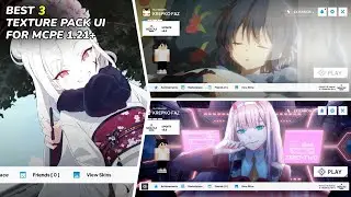3 ADD-ON NEKO UI DATA TERBAIK - MCPE 1.21+ | TEXTURE PACK UI ANIME
