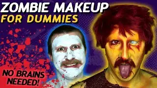 Halloween makeup tutorial 2020 | Easy zombie makeup | Pi Queen