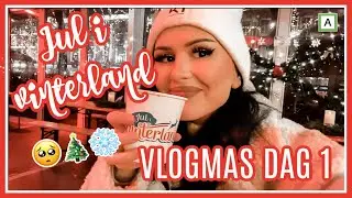 VLOGMAS DAG 1 | TRAUMATISERT I JUL I VINTERLAND 🎄✨ | Helene Heméra