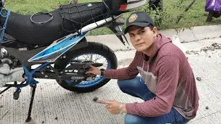 COMO TENSAR LA CADENA DE UNA MOTOCICLETA/BIEN EXPLICADO 😉👌🏻🏍️