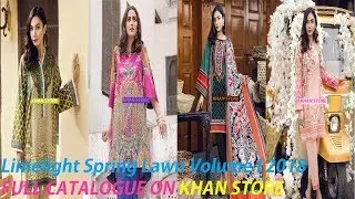 Latest New Designs By Limelight Spring Lawn Volume I 2018