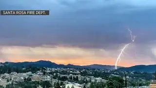 North Bay Fire Departments Prepare for Weekend Dry Lightning Strikes