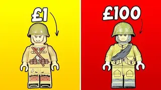 Cheap vs Expensive LEGO WW2 Soldiers