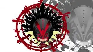 Creating Blood-seeker (Dota2) vector in Adobe Illustrator