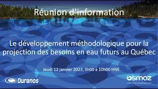 Osmoz & Ouranos -  Pr&eacute;sentation de l'appel &agrave; projets conjoint
