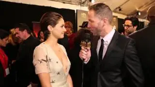 Shailene Woodley Backstage Interview - Hollywood Film Awards 2014