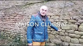 A vendre maison 18ème, à Clugnat Creuse, visite historien Jean Philippe Benoist