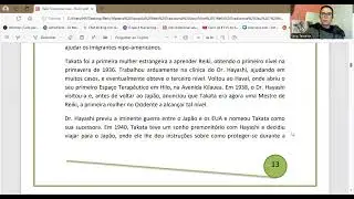 🌙Aula 4.1 - Hawayo Takata no Reiki Tradicional Usui - N&iacute;vel I🌙