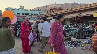 Sadar Market, Jodhpur: afternoon and evening: December 30th 2025.