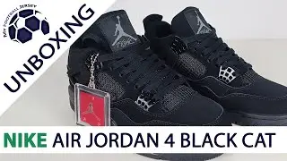 Nike Air Jordan 4 Black Cat (JJSport24) Unboxing Review