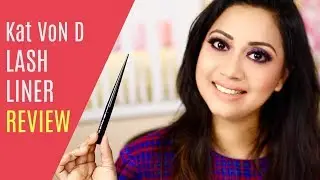 Kat Von D Lash Liner | First Liquid Liner for your Waterliner | Does It Work?
