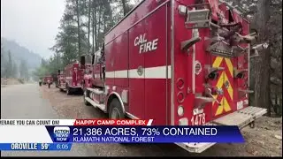 Forest Service provides update on Happy Camp Complex