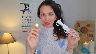 ASMR Une ophtalmologue prend soin de toi : Soft Spoken👩‍⚕️👀📝