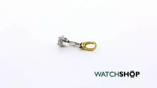 Juicy Couture Jewellery Ladies' Two-tone steel/gold plate Ring Charm (WJW762-710)