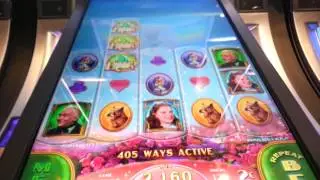 WOZ Emerald City Glinda Spins - BIG WIN!