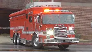 LAFD USAR 88 & USAR Utility 288 Responding 1/2/2026