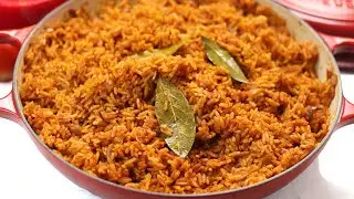 How To Cook The Perfect Jollof Rice - Chicken Jollof Recipe