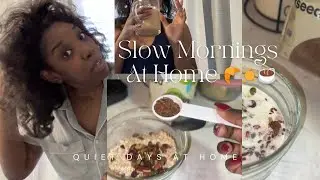 Slow Days at Home| Yoga,Breakfast& Resting After Early Mornings