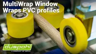 MultiWrapWindow 400S pvc profile wrapping line