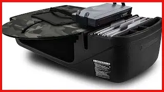 AutoExec AUE22650 RoadMaster Car Desk Green Camouflage Finish with Printer Stand