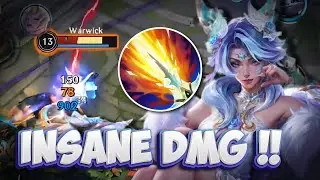 LICH BANE IS TOO GOOD FOR AHRI !! Crystal Rose Ahri Gameplay // Wild Rift (Build+Runes)