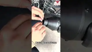 Выхлопная система Globe Replica для Hunter 350 с DB Killer || Direct Fit || Выхлопная система Globe