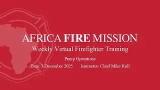 Pump Operations - Virtual Training Session